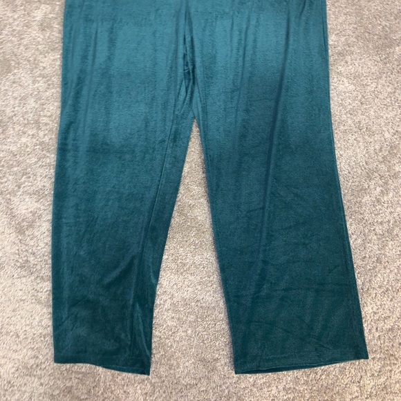 Seventh Avenue Turquoise Wide Leg Pants size 3X - Picture 5 of 8